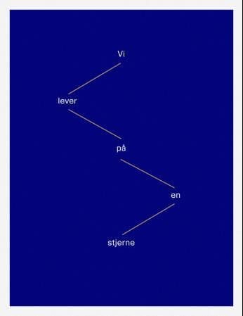Vi lever på en stjerne
