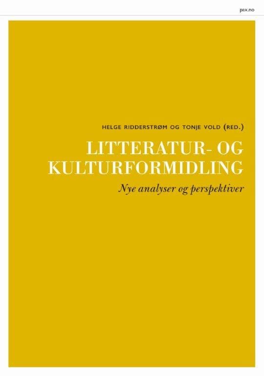 Litteratur- og kulturformidling